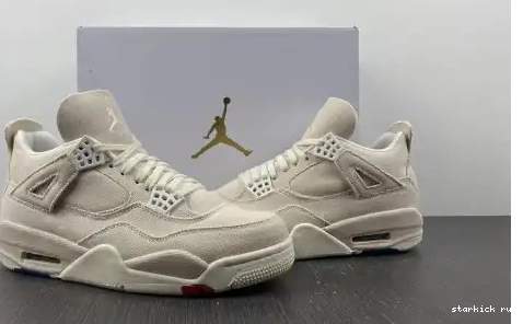 DQ4909-100 Jordan Canvas 4 Retro (W) Blank DQ4909-100 0426